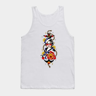 Sailor Girl Anchor Tank Top